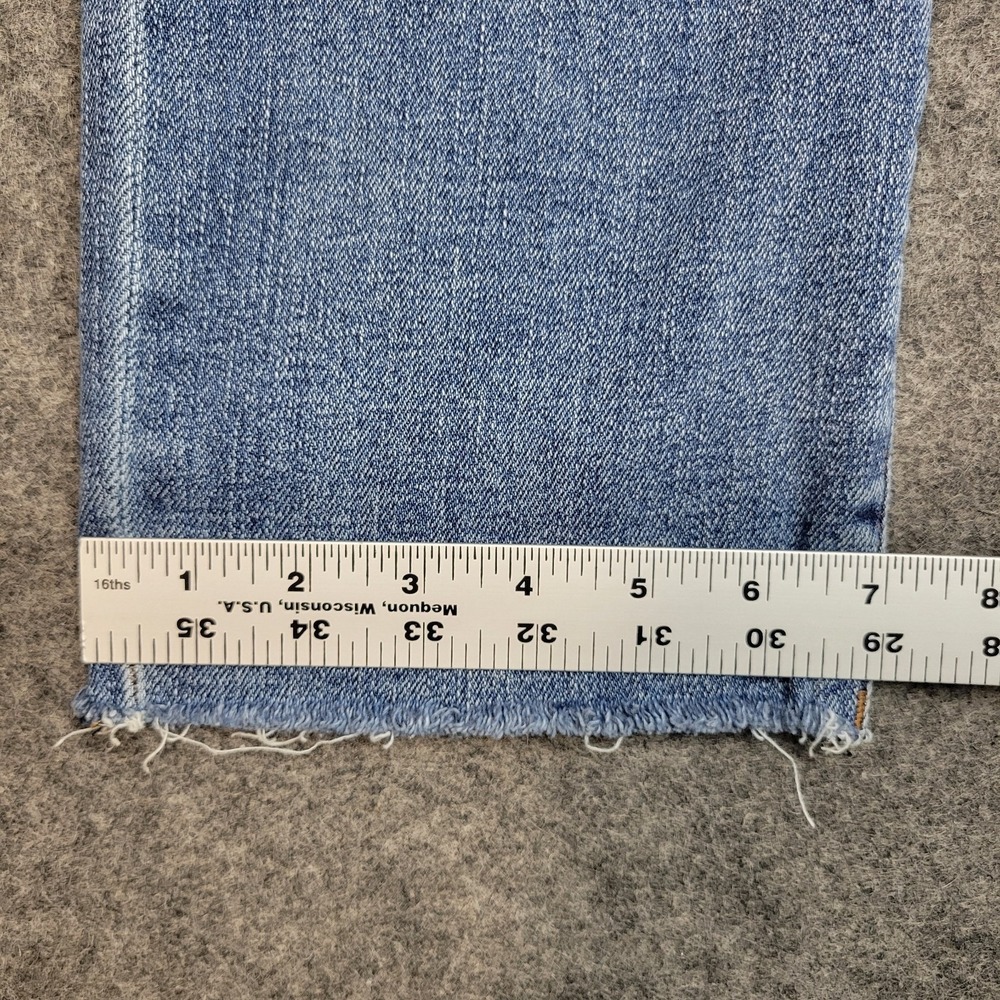 KUT From The Kloth Jeans Womens 6 Blue Denim Reese Ankle Straight Leg Casual - Picture 9 of 12